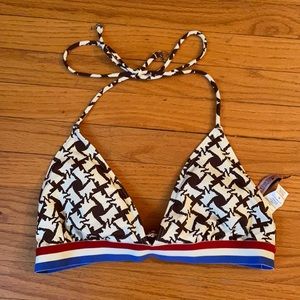 Juicy Couture American Flag Bikini Top